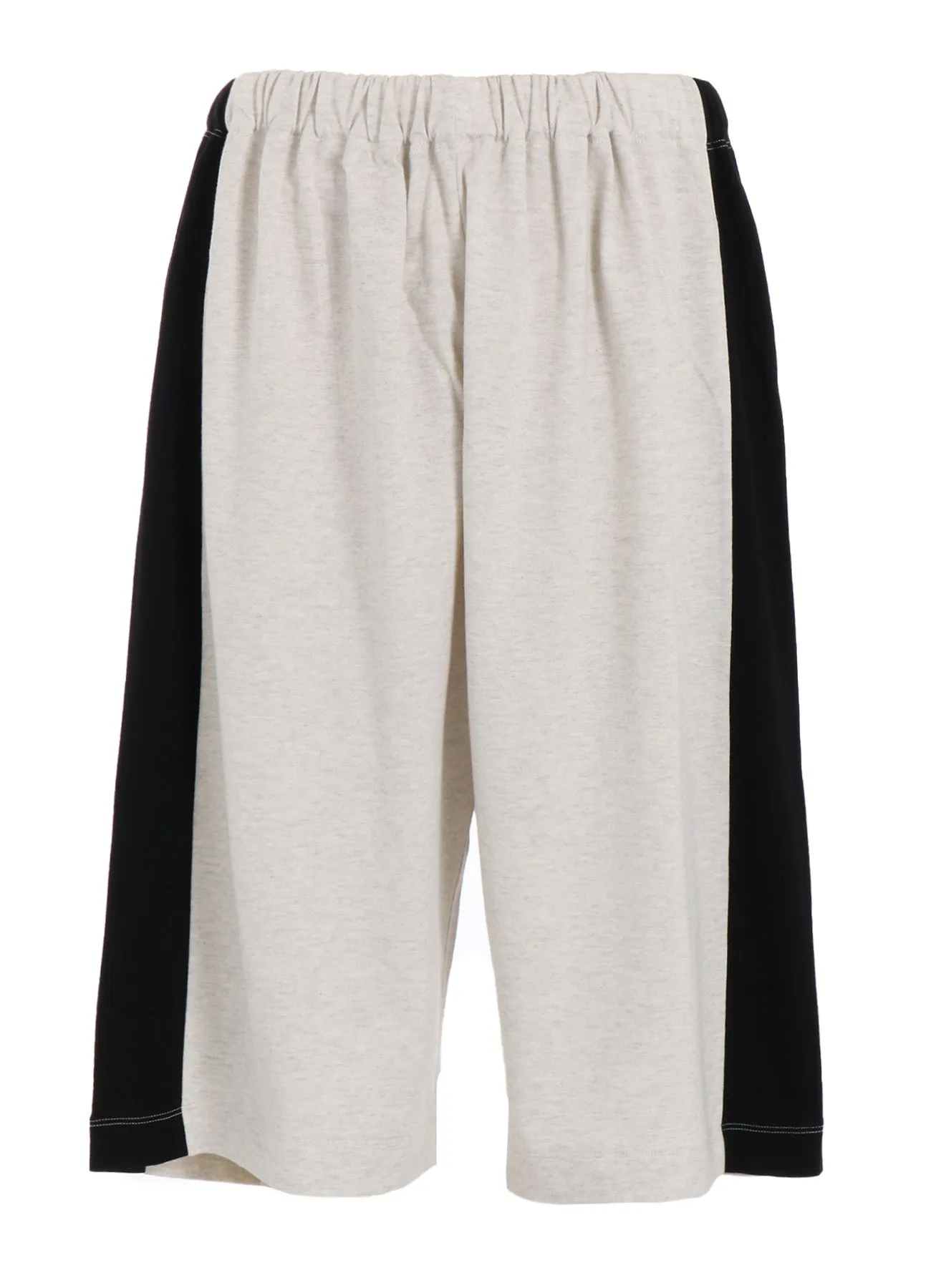 40/2 COTTON JERSEY SWITCHING KNEE-LENGTH PANTS sold by Yohji Yamamoto product image thumbnail 2