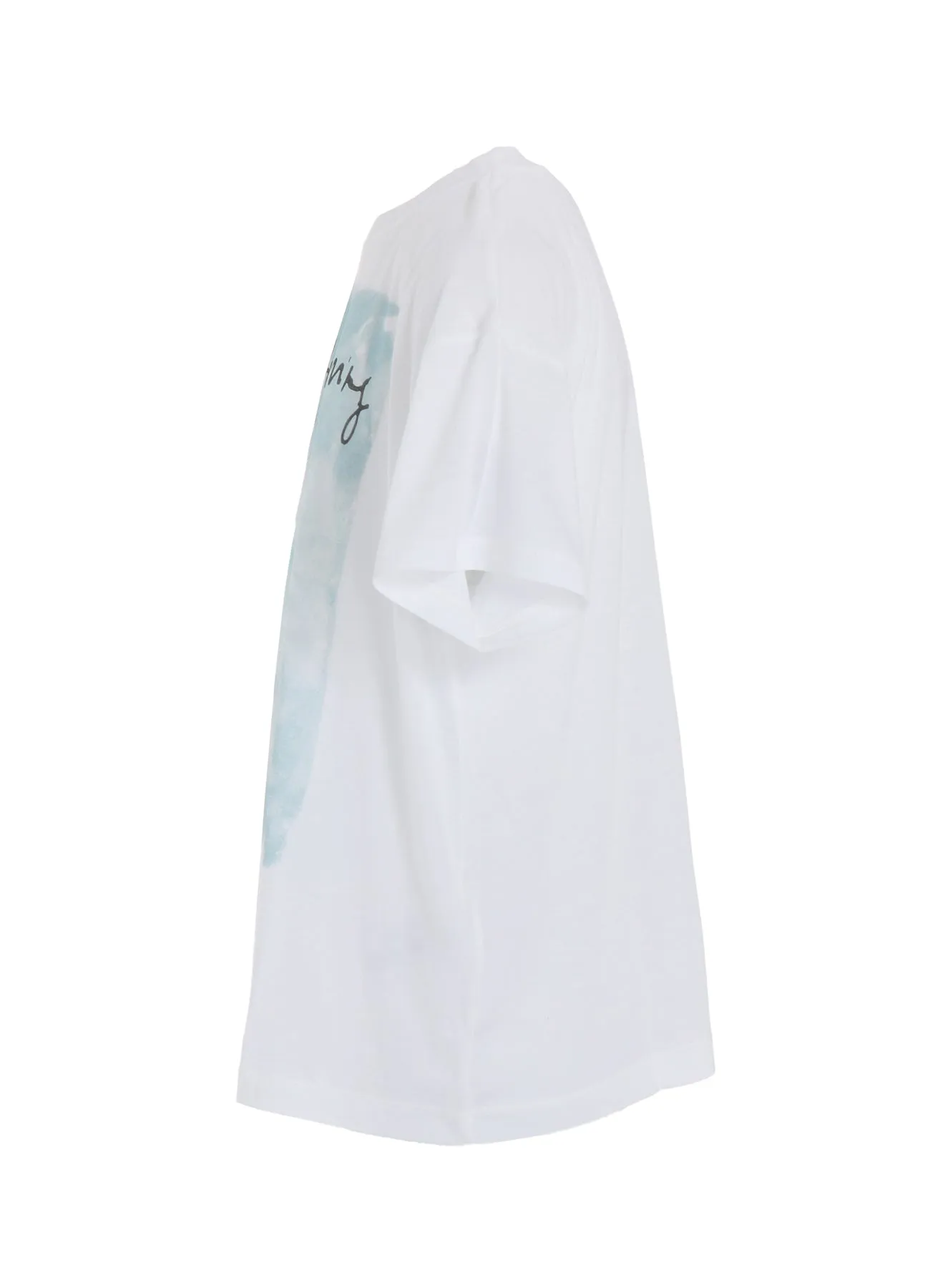 COTTON RAYON JERSEY FUZZY PRINT SHIRT sold by Yohji Yamamoto product image thumbnail 3