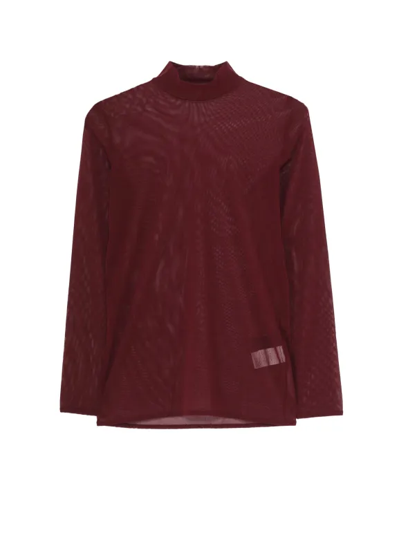 TULLE TURTLE NECK T-SHIRT sold by Yohji Yamamoto