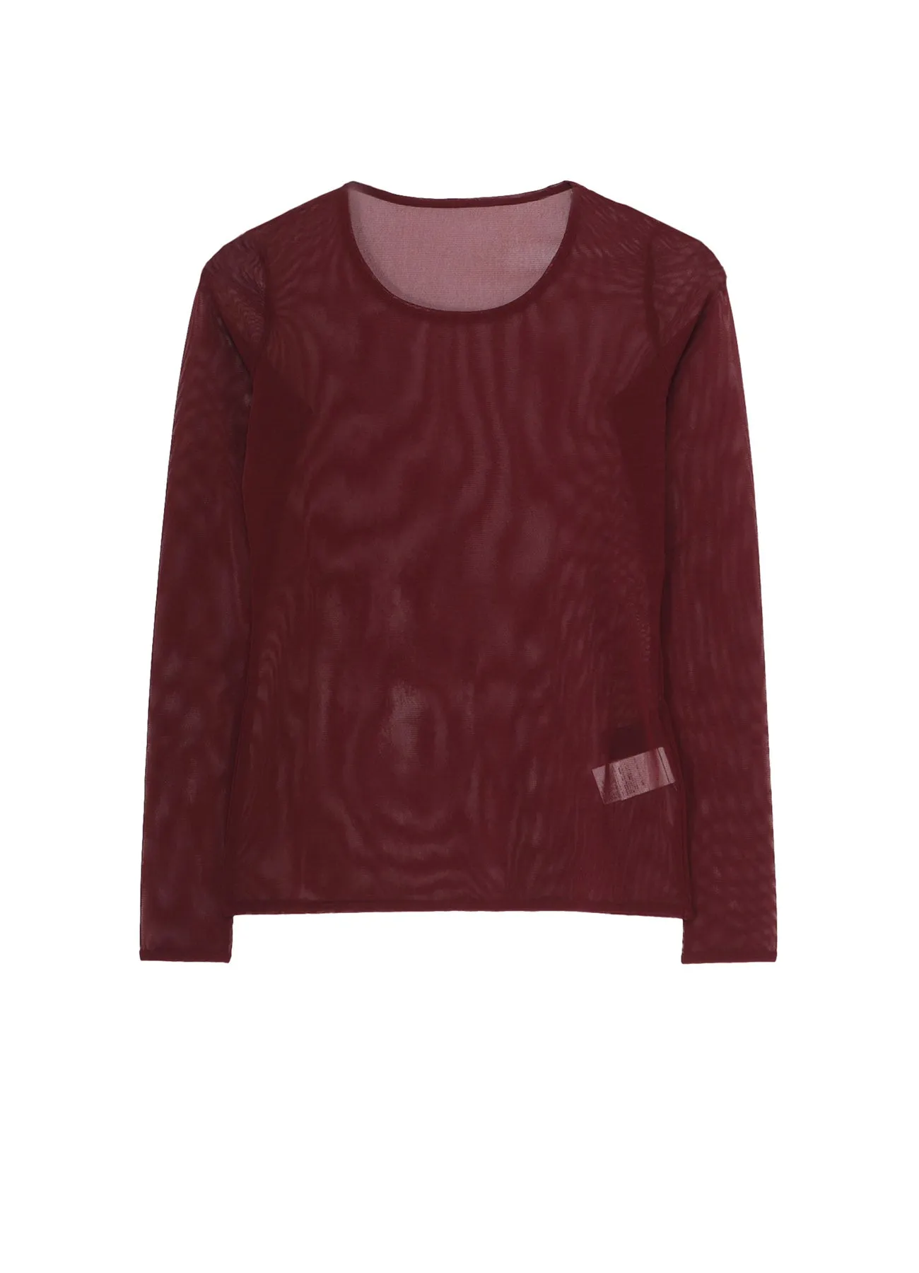 TULLE TIGHT LONG SLEEVE T-SHIRT sold by Yohji Yamamoto