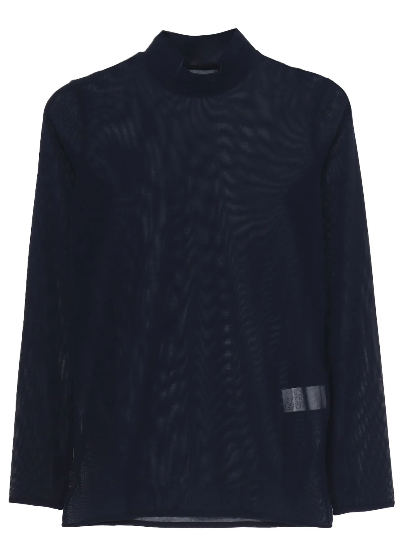 TULLE TURTLE NECK T-SHIRT sold by Yohji Yamamoto product image thumbnail 2
