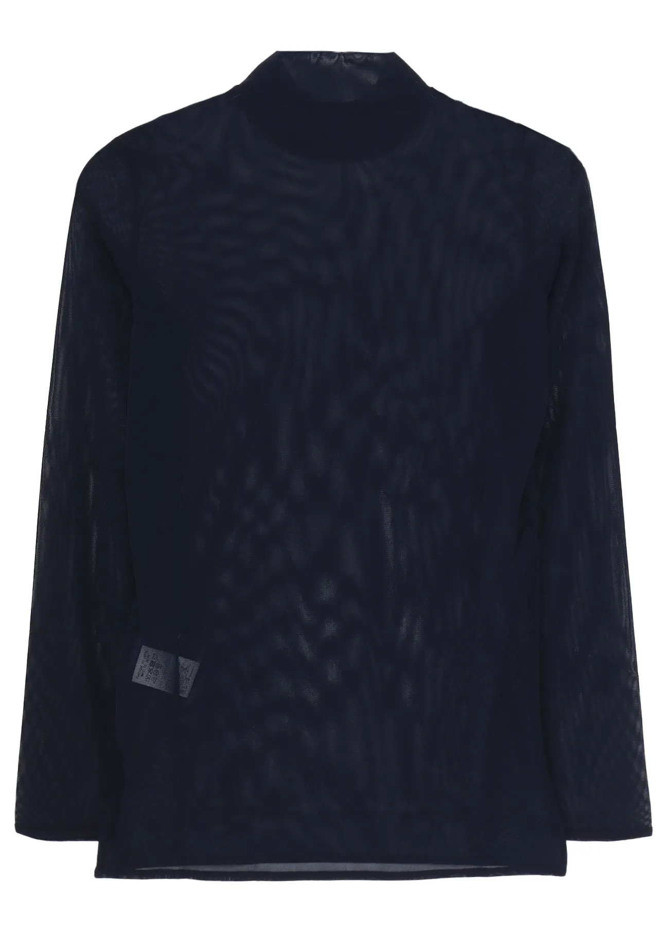 TULLE TURTLE NECK T-SHIRT sold by Yohji Yamamoto product image thumbnail 3