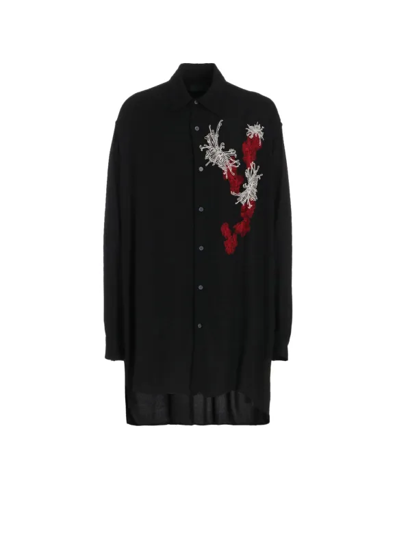 トップス dairiku flower embroidery shirt 21aw Flower Aloha Shirt (23SS S-7) | DAIRIKU / シャツ (MEN