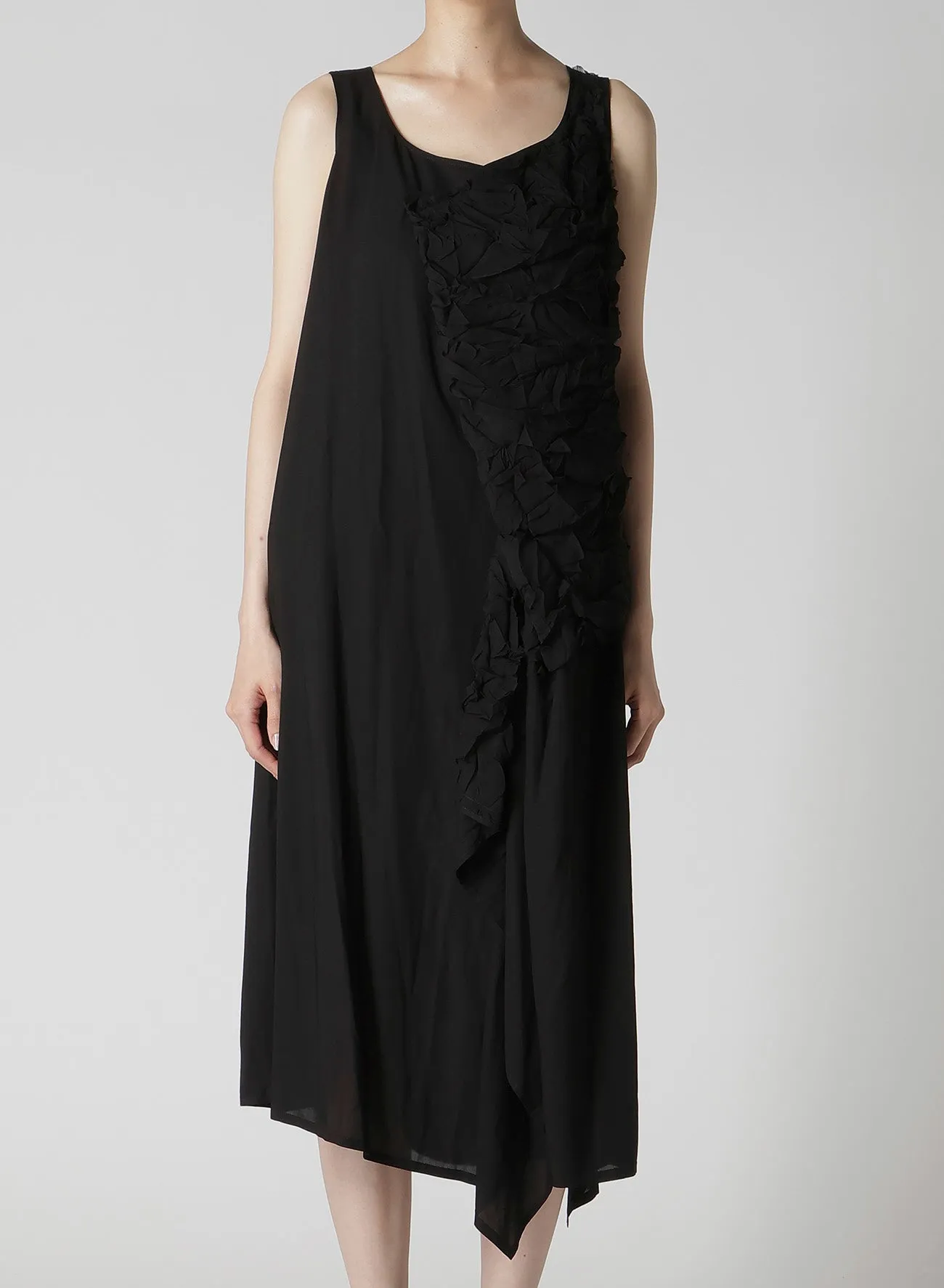 SNAP BUTTON DRESS sold by Yohji Yamamoto product image thumbnail 2