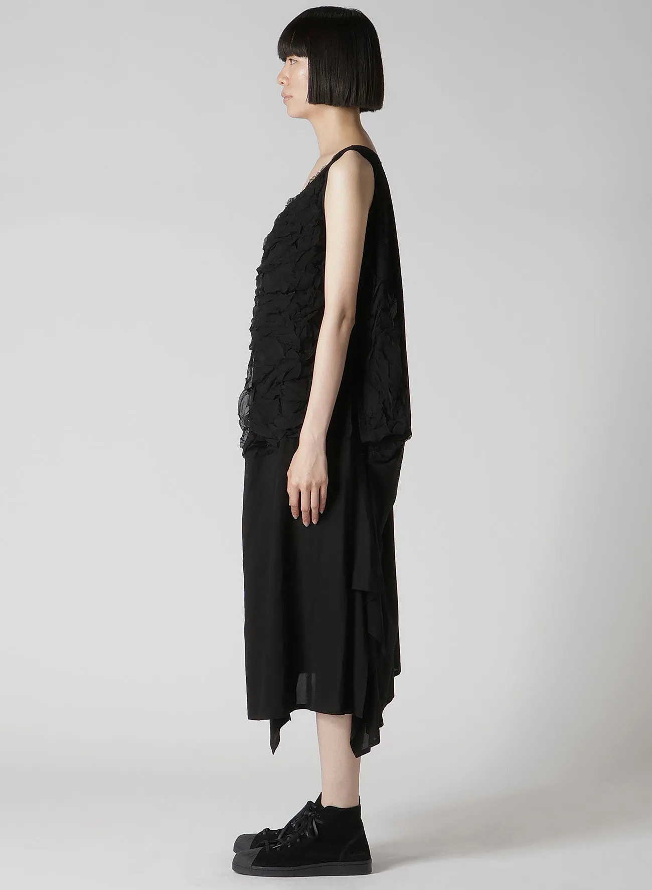 SNAP BUTTON DRESS sold by Yohji Yamamoto product image thumbnail 4