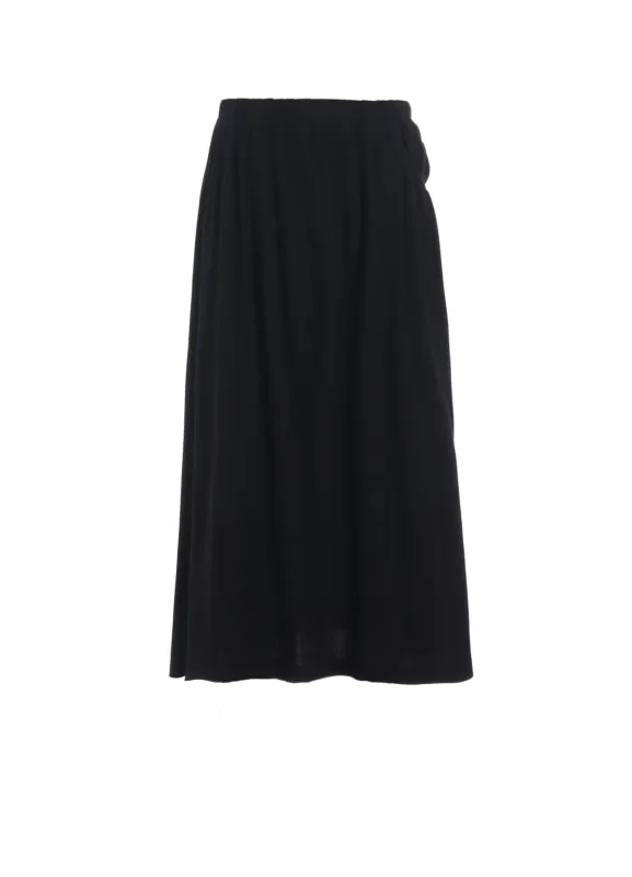 LONG STAPLE COTTON JERSEY SKIRT sold by Yohji Yamamoto