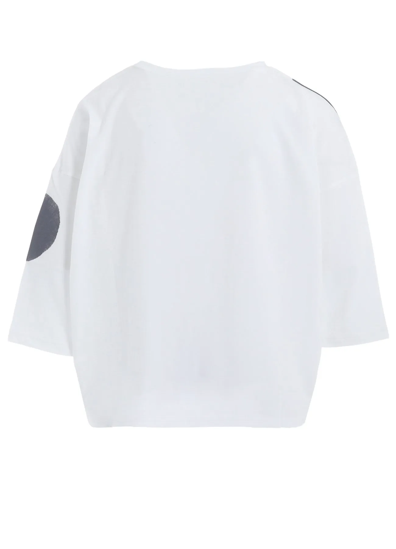 COTTON JERSEY DOT PRINT 3/4 SLEEVE SHIRT sold by Yohji Yamamoto product image thumbnail 4