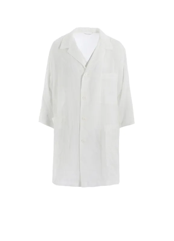 RAMIE LAWN 3/4 SLEEVE JACKET sold by Yohji Yamamoto