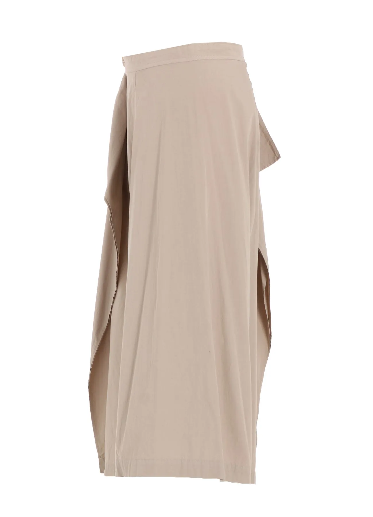 COTTON BROAD GARMENT DYEING SKIRT PANTS sold by Yohji Yamamoto product image thumbnail 3