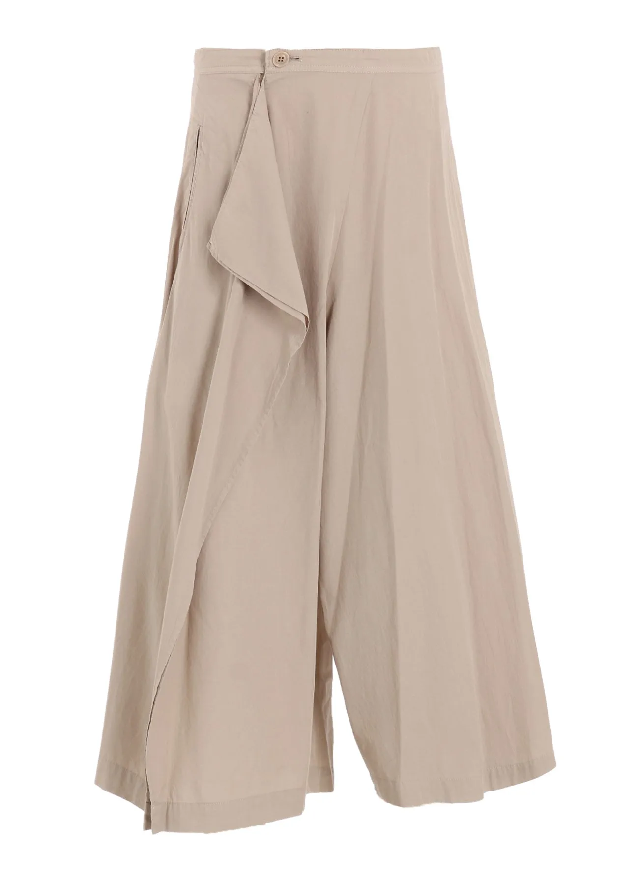 COTTON BROAD GARMENT DYEING SKIRT PANTS sold by Yohji Yamamoto product image thumbnail 2