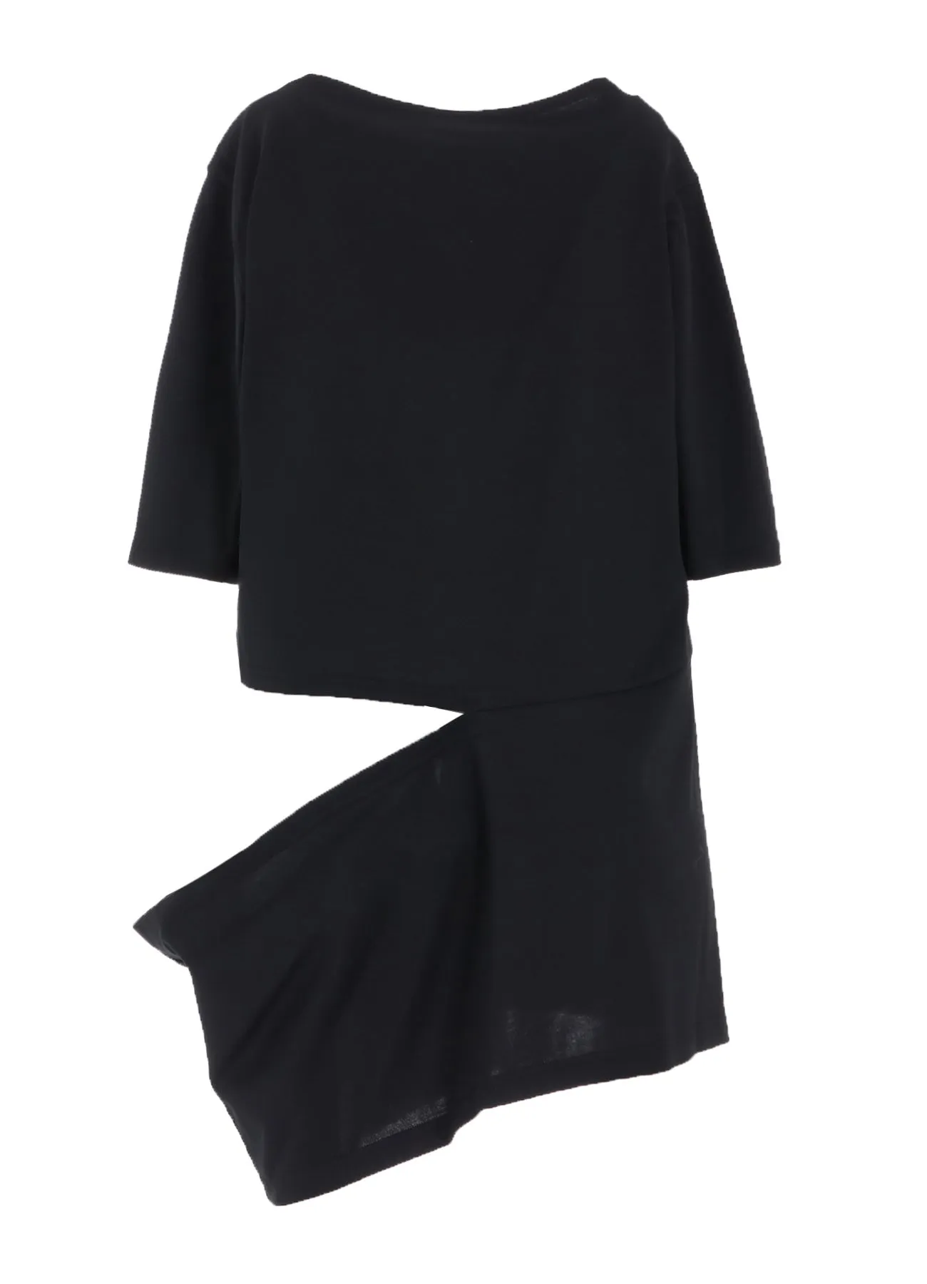 ULTIMA PLAIN STITCH PANEL T sold by Yohji Yamamoto product image thumbnail 4