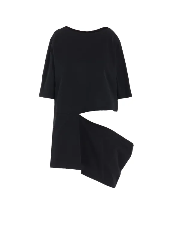 ULTIMA PLAIN STITCH PANEL T sold by Yohji Yamamoto