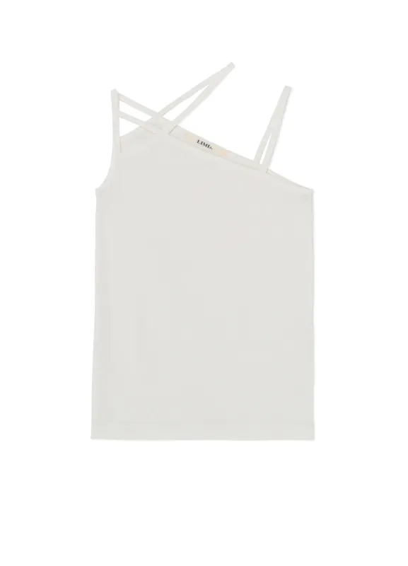 60/2 COTTON JERSEY SHOULDER STRING CAMISOLE sold by Yohji Yamamoto