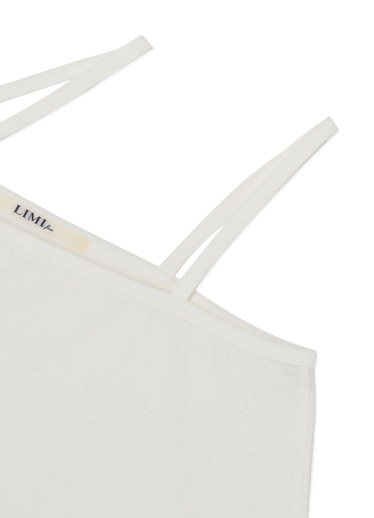 60/2 COTTON JERSEY SHOULDER STRING CAMISOLE sold by Yohji Yamamoto product image thumbnail 5