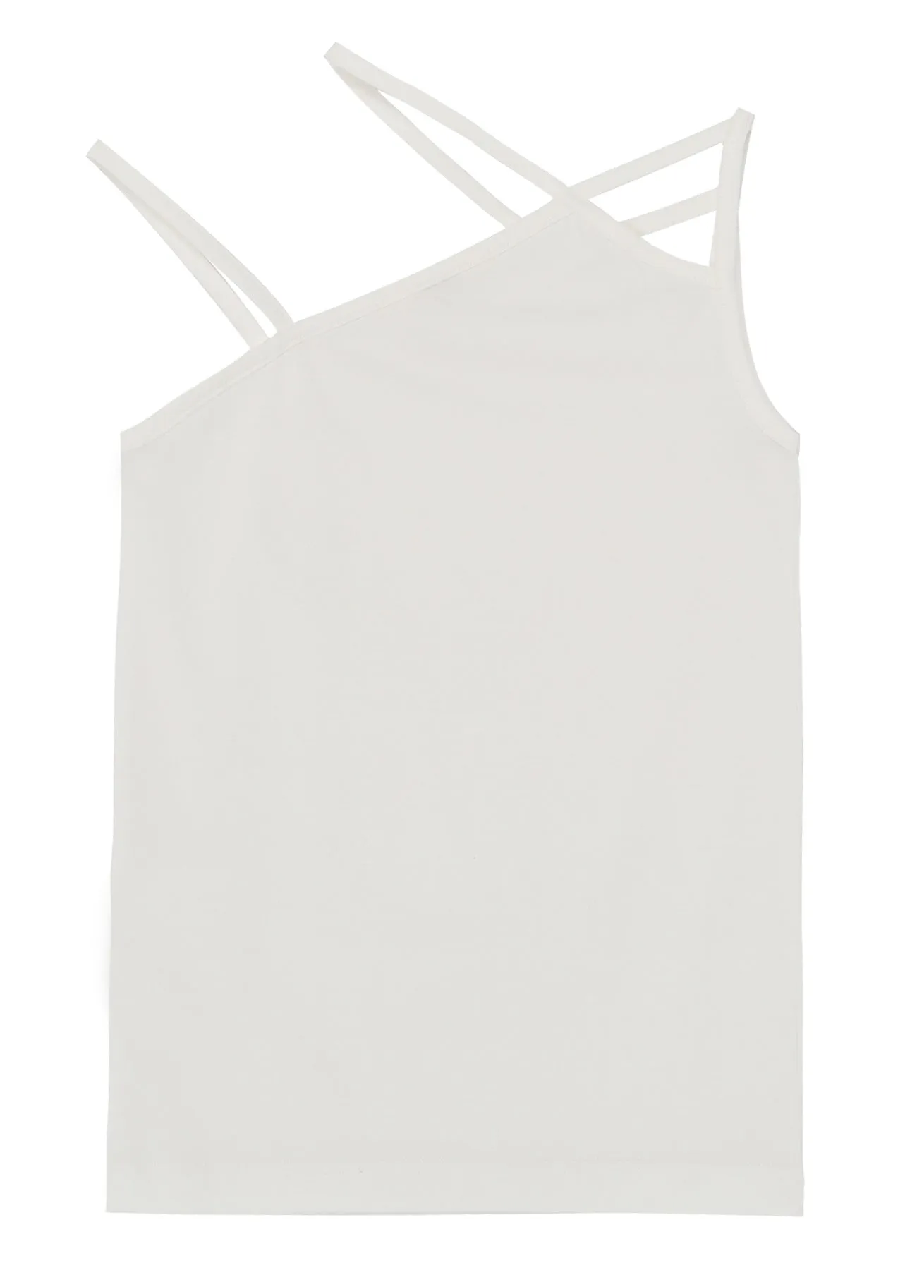 60/2 COTTON JERSEY SHOULDER STRING CAMISOLE sold by Yohji Yamamoto product image thumbnail 3