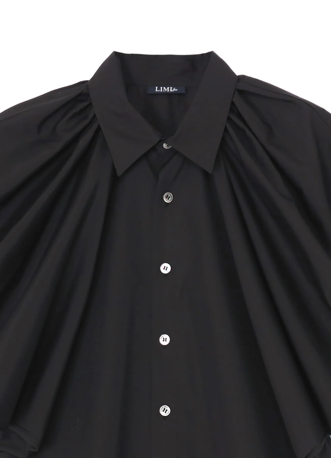 100/2 BROAD COTTON BALLOON SHIRT sold by Yohji Yamamoto product image thumbnail 4