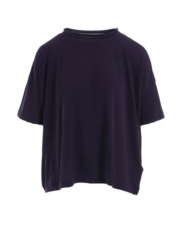 60/- COTTON HARD TWISTED HALF SLEEVE T sold by Yohji Yamamoto