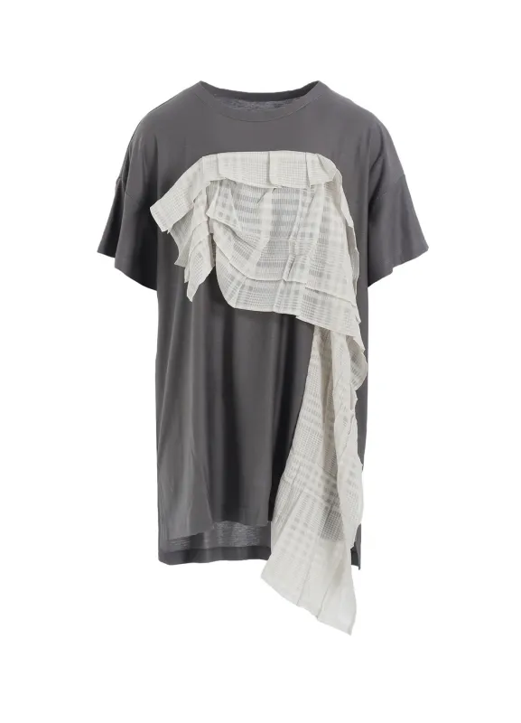 LYOCELL/COTTON  HALF SLEEVE LONG T sold by Yohji Yamamoto