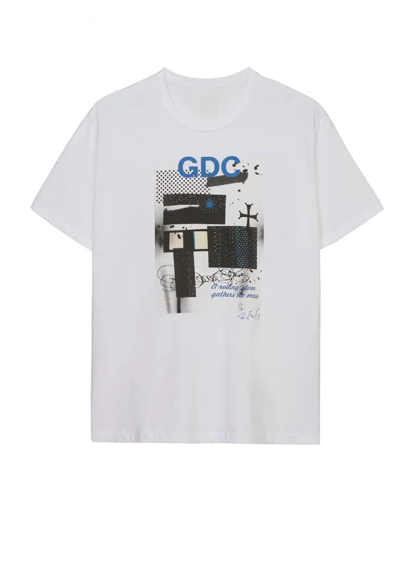 S’YTE × GDC Collaborate Collection- COLLAGE ART GRAPHIC T-SHIRT -fluctuatingly 02- sold by Yohji Yamamoto