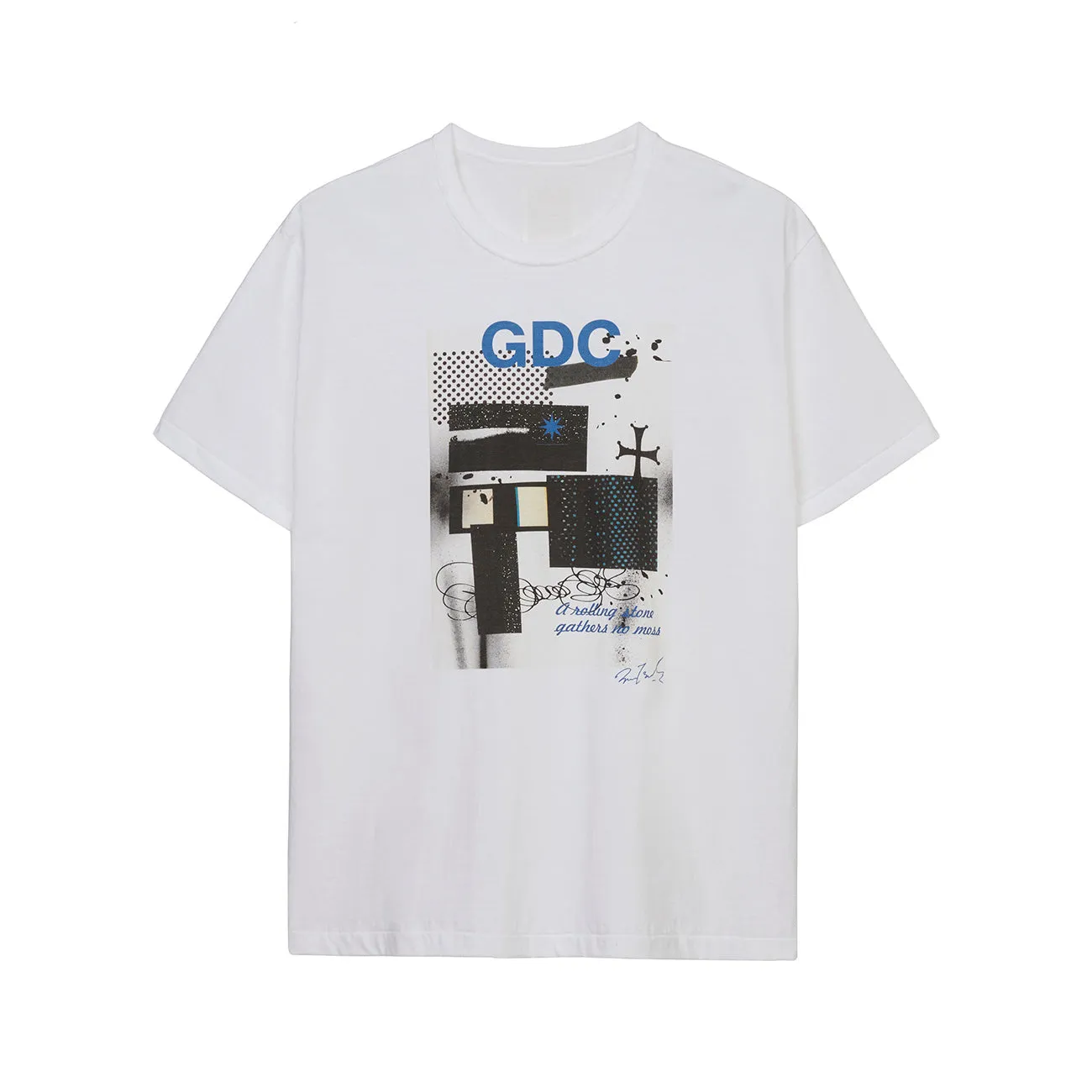 S’YTE × GDC Collaborate Collection- COLLAGE ART GRAPHIC T-SHIRT -fluctuatingly 02- sold by Yohji Yamamoto product image thumbnail 3