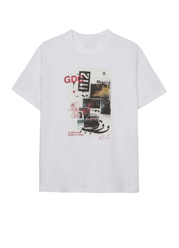 S’YTE × GDC Collaborate Collection- COLLAGE ART GRAPHIC T-SHIRT -fluctuatingly 01- sold by Yohji Yamamoto