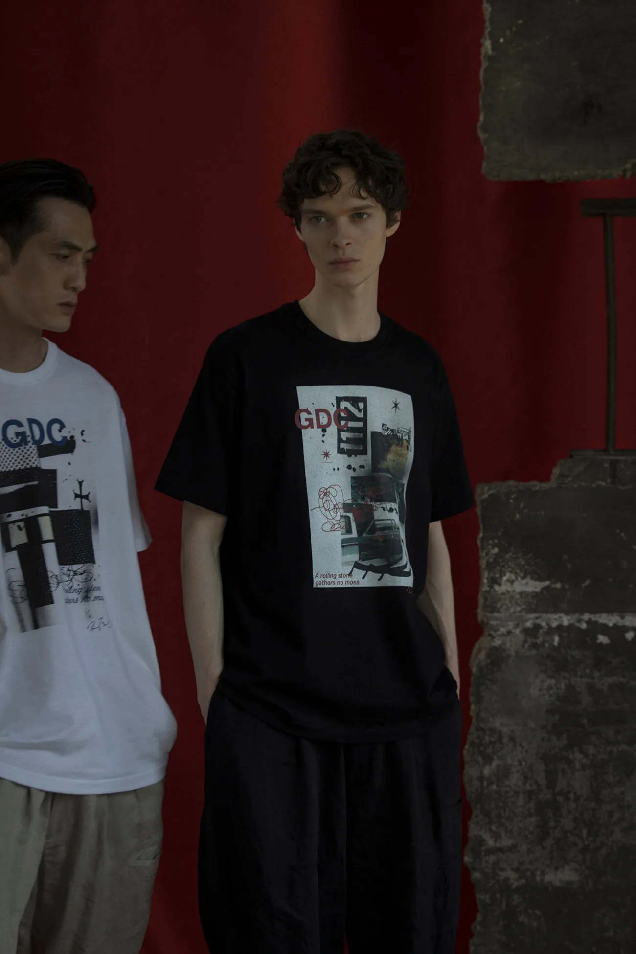 S’YTE × GDC Collaborate Collection- COLLAGE ART GRAPHIC T-SHIRT -fluctuatingly 01- sold by Yohji Yamamoto product image thumbnail 2