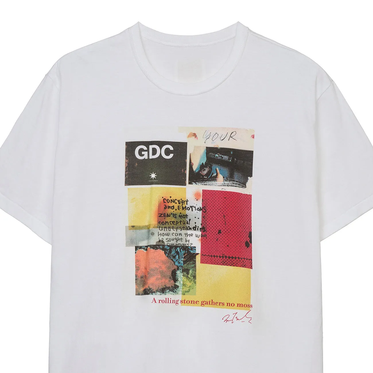 S’YTE × GDC Collaborate Collection- COLLAGE ART GRAPHIC T-SHIRT -fluctuatingly 03- sold by Yohji Yamamoto product image thumbnail 5
