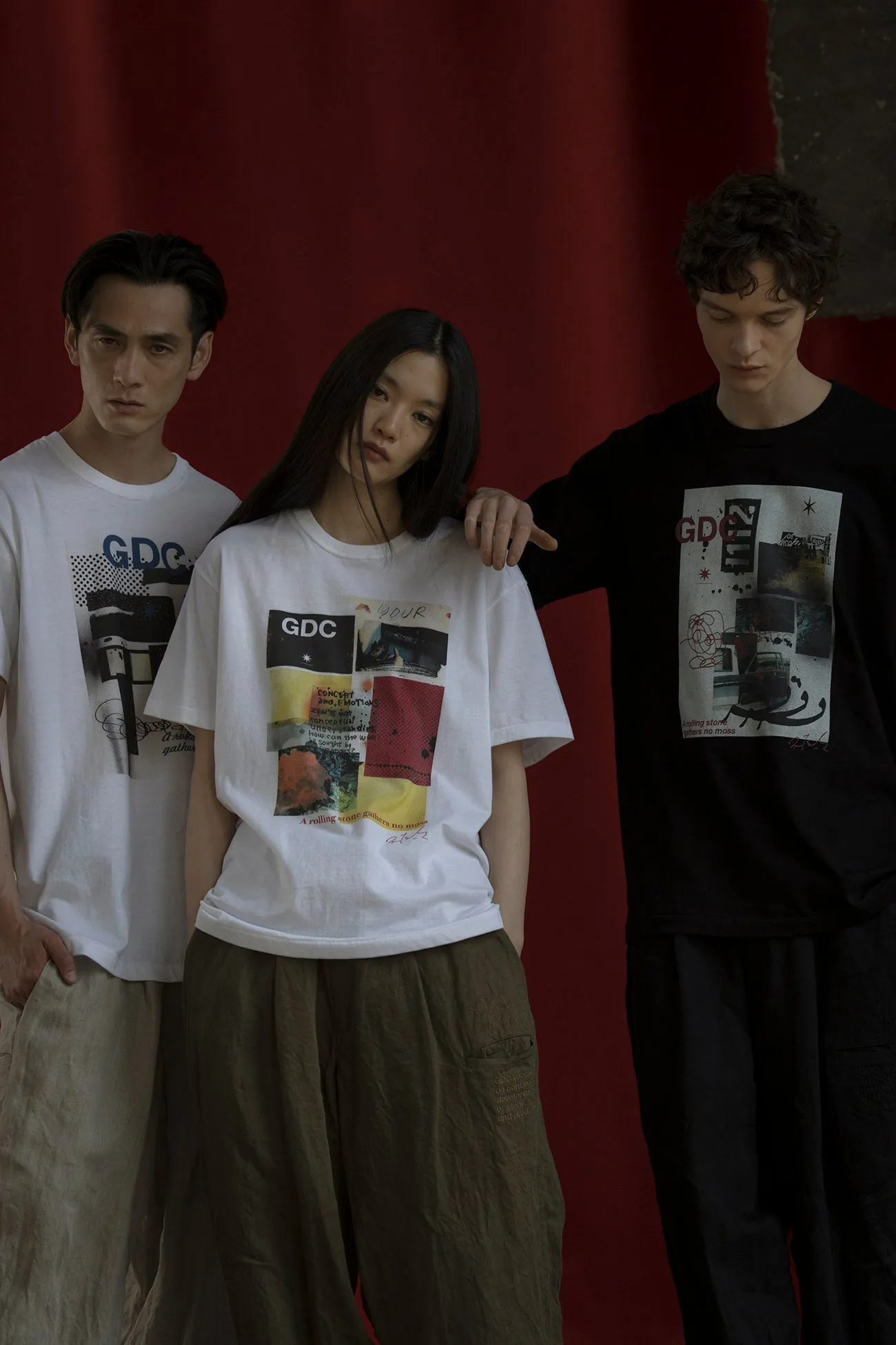 S’YTE × GDC Collaborate Collection- COLLAGE ART GRAPHIC T-SHIRT -fluctuatingly 03- sold by Yohji Yamamoto product image thumbnail 2