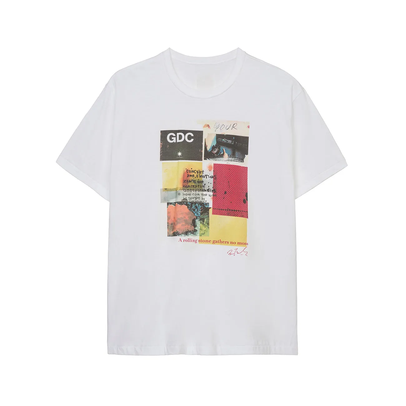 S’YTE × GDC Collaborate Collection- COLLAGE ART GRAPHIC T-SHIRT -fluctuatingly 03- sold by Yohji Yamamoto product image thumbnail 4