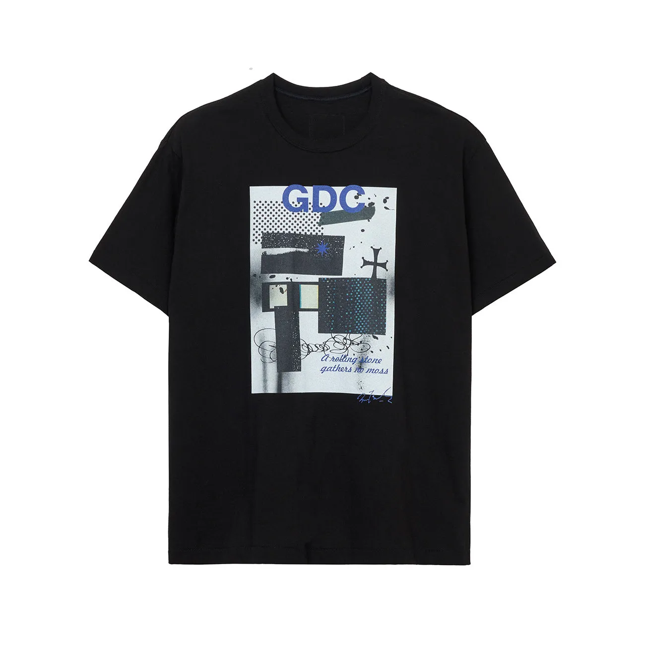 S’YTE × GDC Collaborate Collection- COLLAGE ART GRAPHIC T-SHIRT -fluctuatingly 02- sold by Yohji Yamamoto product image thumbnail 3