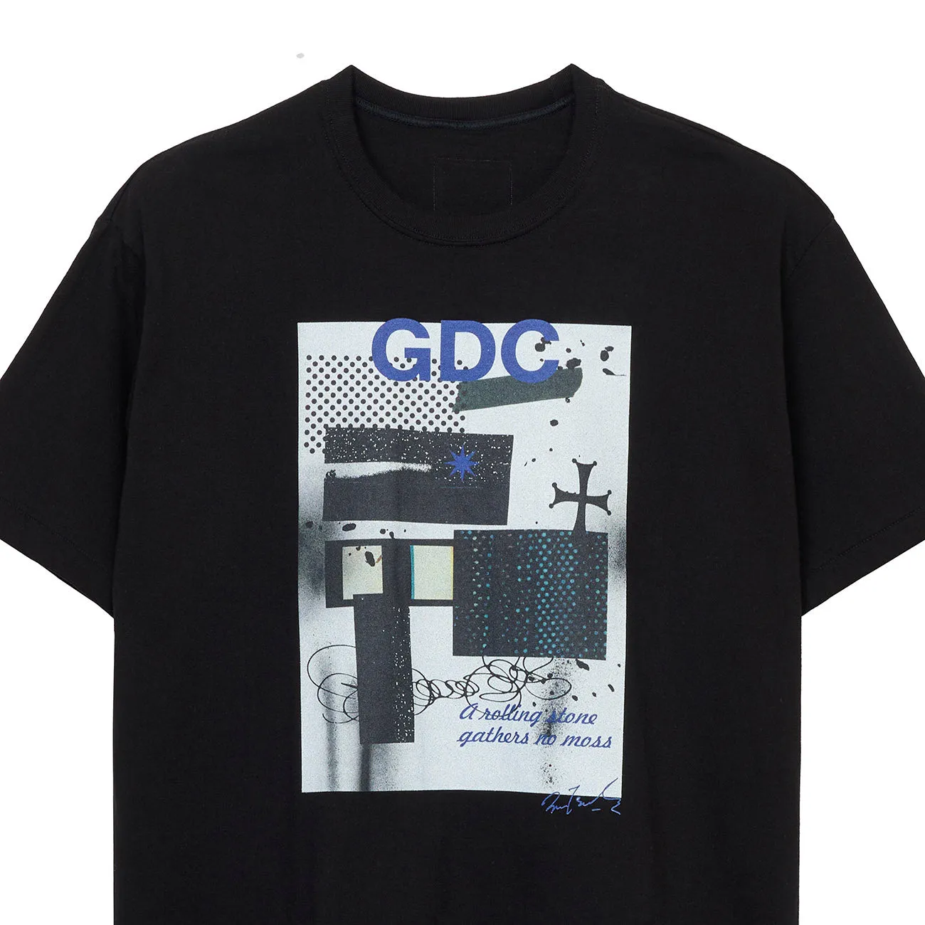 S’YTE × GDC Collaborate Collection- COLLAGE ART GRAPHIC T-SHIRT -fluctuatingly 02- sold by Yohji Yamamoto product image thumbnail 4