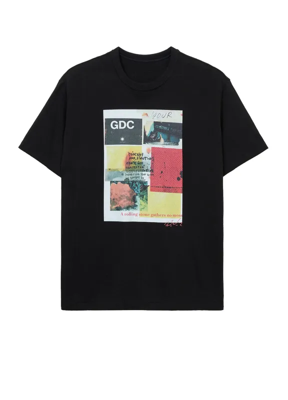 S’YTE × GDC Collaborate Collection- COLLAGE ART GRAPHIC T-SHIRT -fluctuatingly 03- sold by Yohji Yamamoto