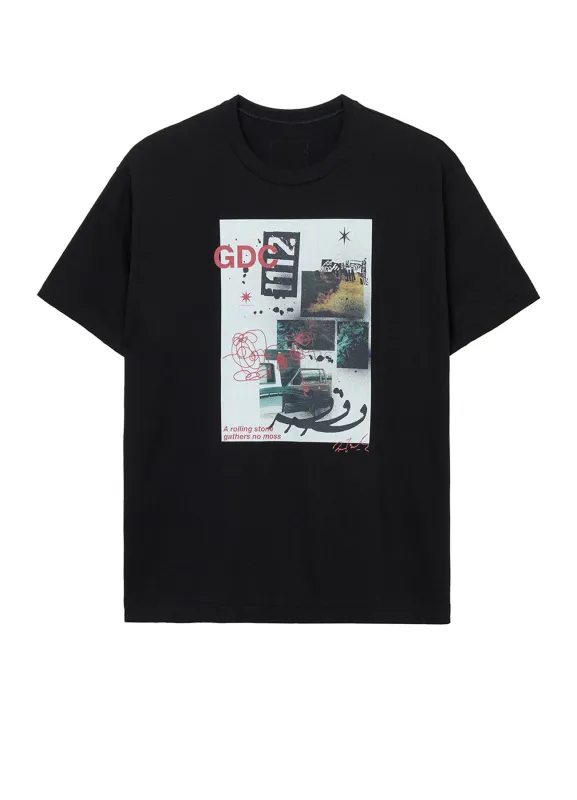 S’YTE × GDC Collaborate Collection- COLLAGE ART GRAPHIC T-SHIRT -fluctuatingly 01- sold by Yohji Yamamoto