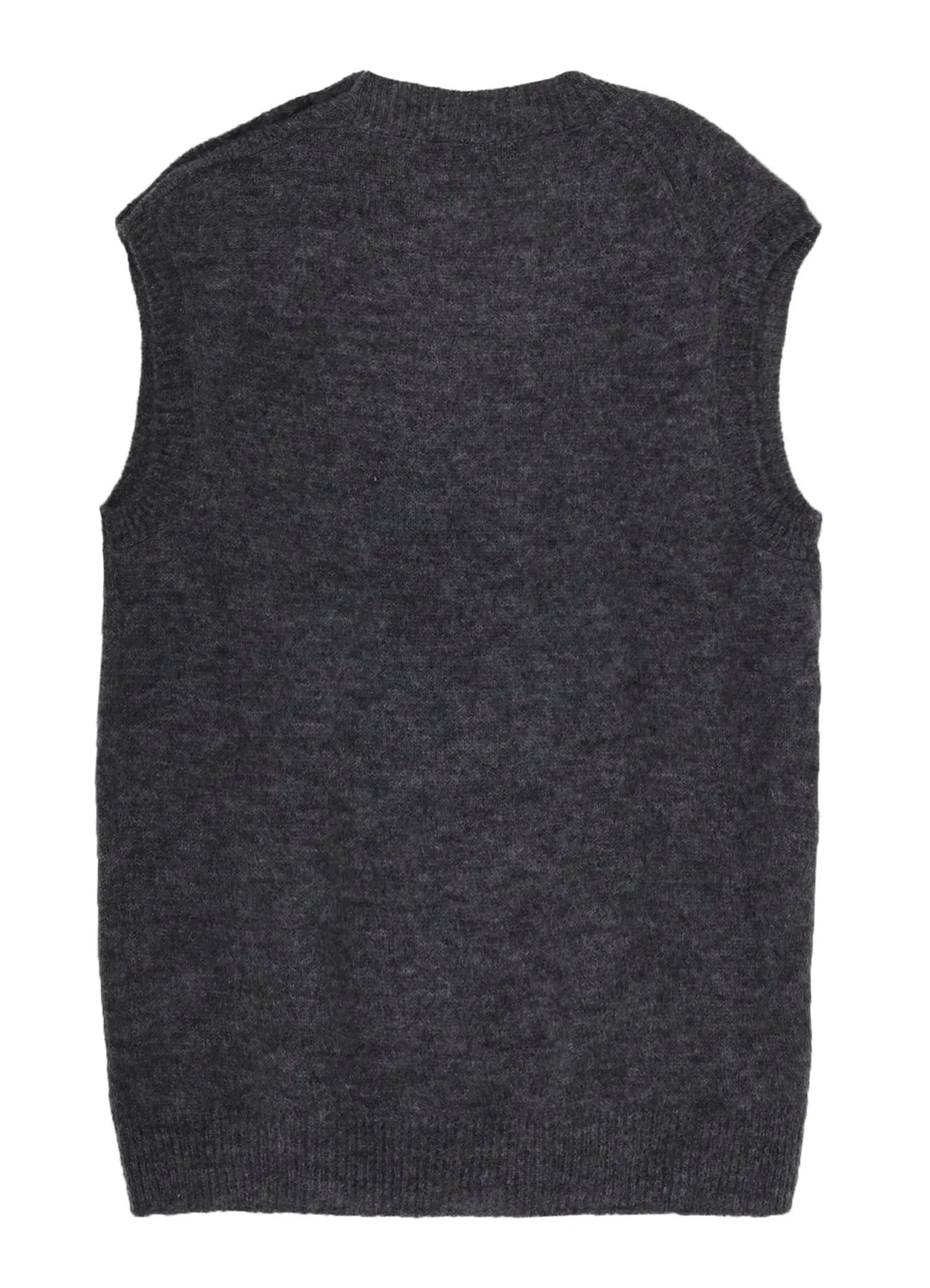 7G2P PLAIN STITCH BUTTON D V NECK VEST sold by Yohji Yamamoto product image thumbnail 3
