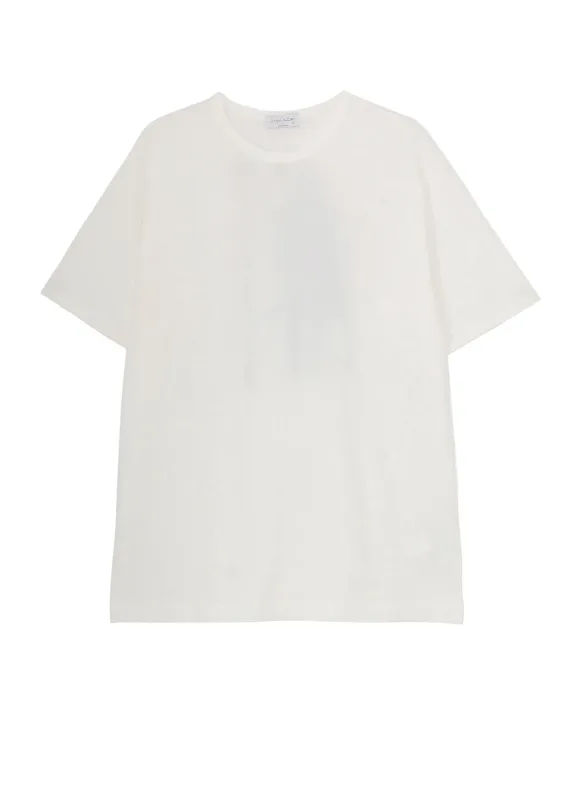 30/-COMBED SINGLE JERSEY BASIC SHORT SLV PT V made by Yohji Yamamoto