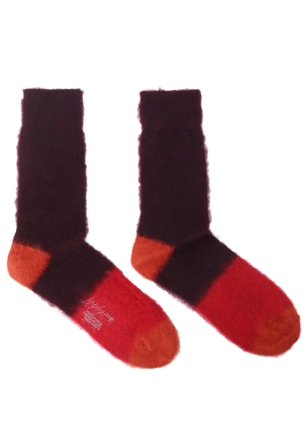 AC/NY/W SINGLE SHAGGY SOCKS sold by Yohji Yamamoto product image thumbnail 3