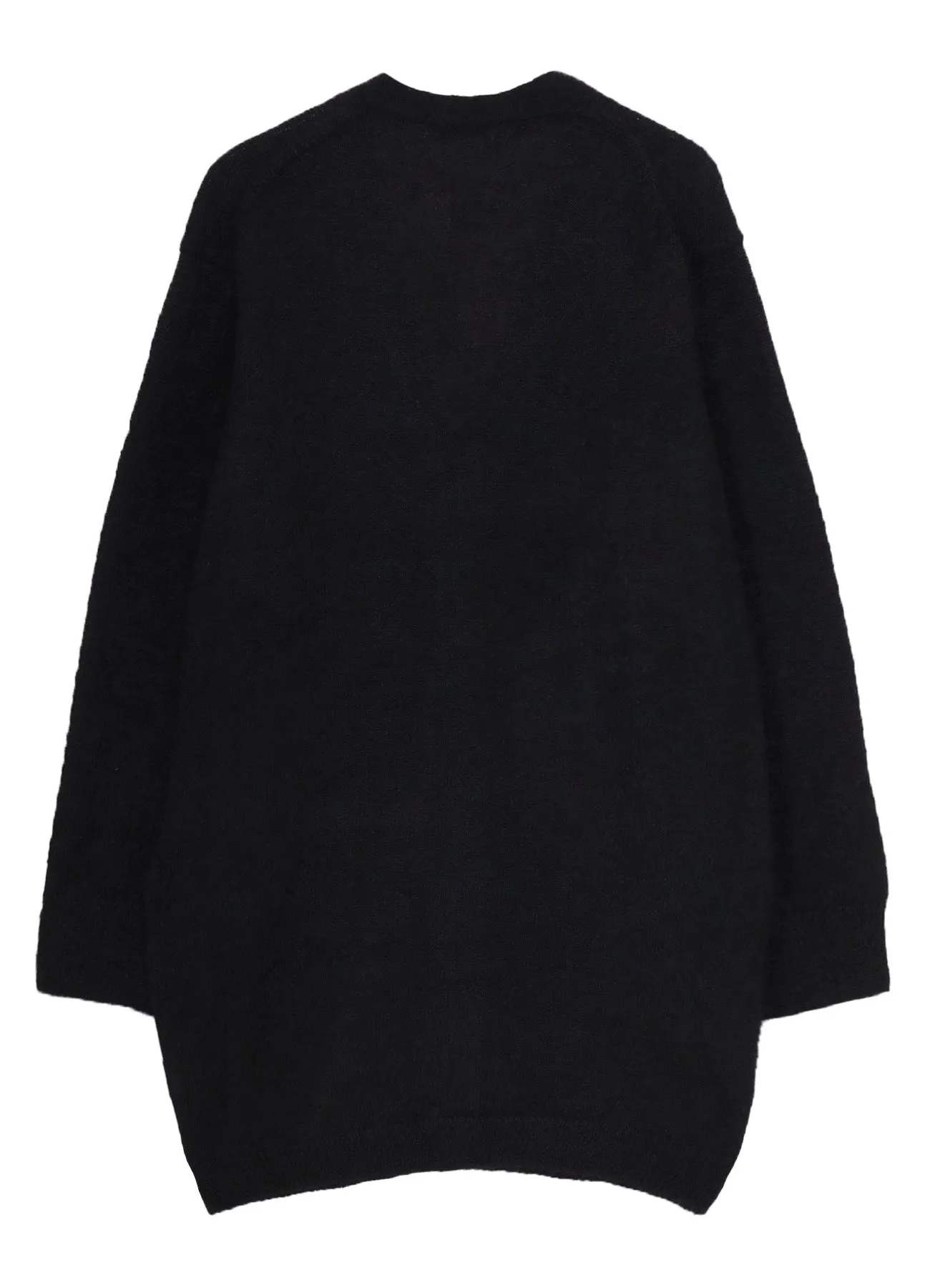 7G2P PLAIN STITCH BUTTON D V NECK CARDIGAN sold by Yohji Yamamoto product image thumbnail 3