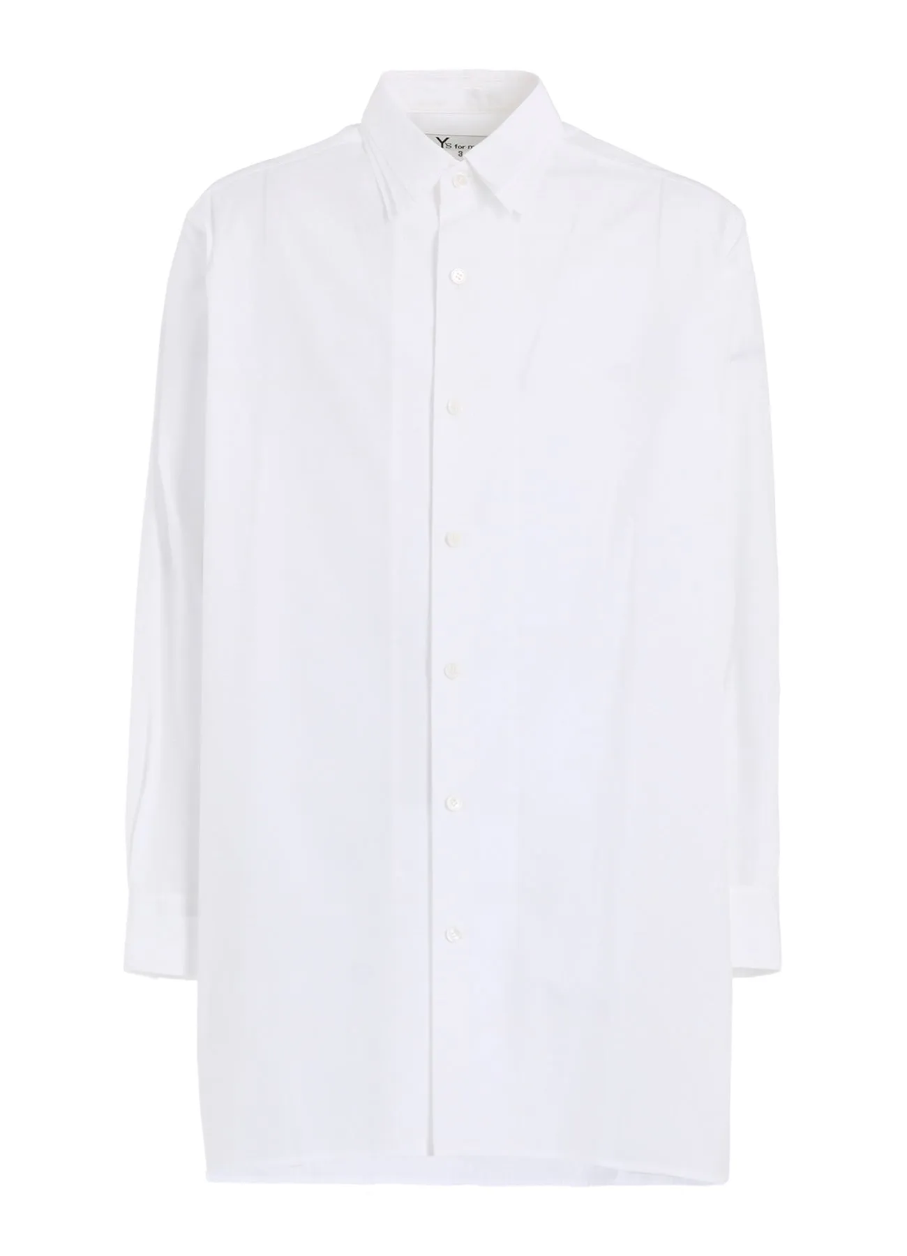 100/2 BROAD SHIRT WITH TRIPLE COLLAR sold by Yohji Yamamoto product image thumbnail 2