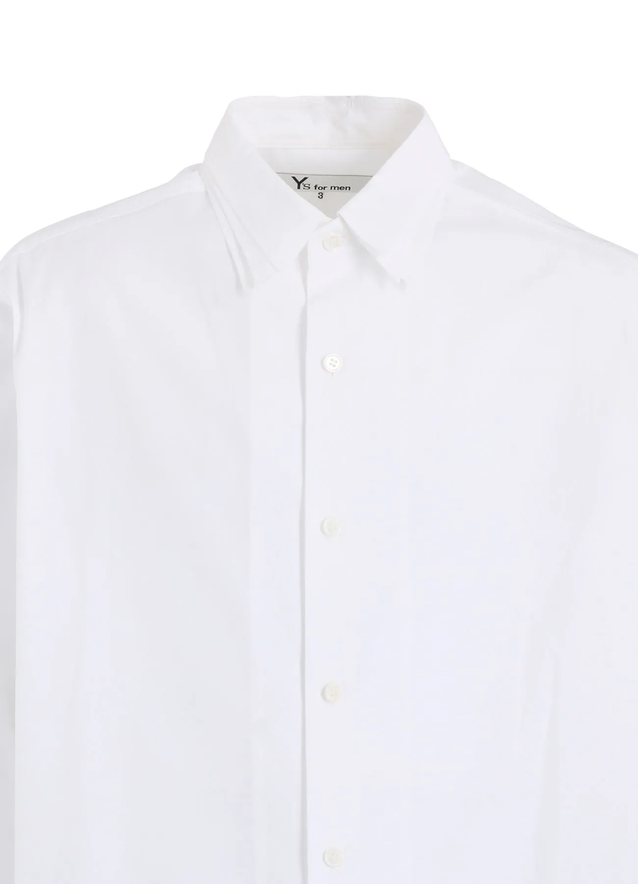 100/2 BROAD SHIRT WITH TRIPLE COLLAR sold by Yohji Yamamoto product image thumbnail 5