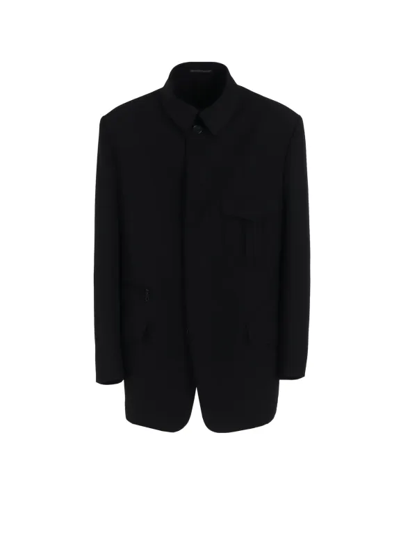 WOOL GABARDINE JACKET WITH MILITARY DETILS sold by Yohji Yamamoto