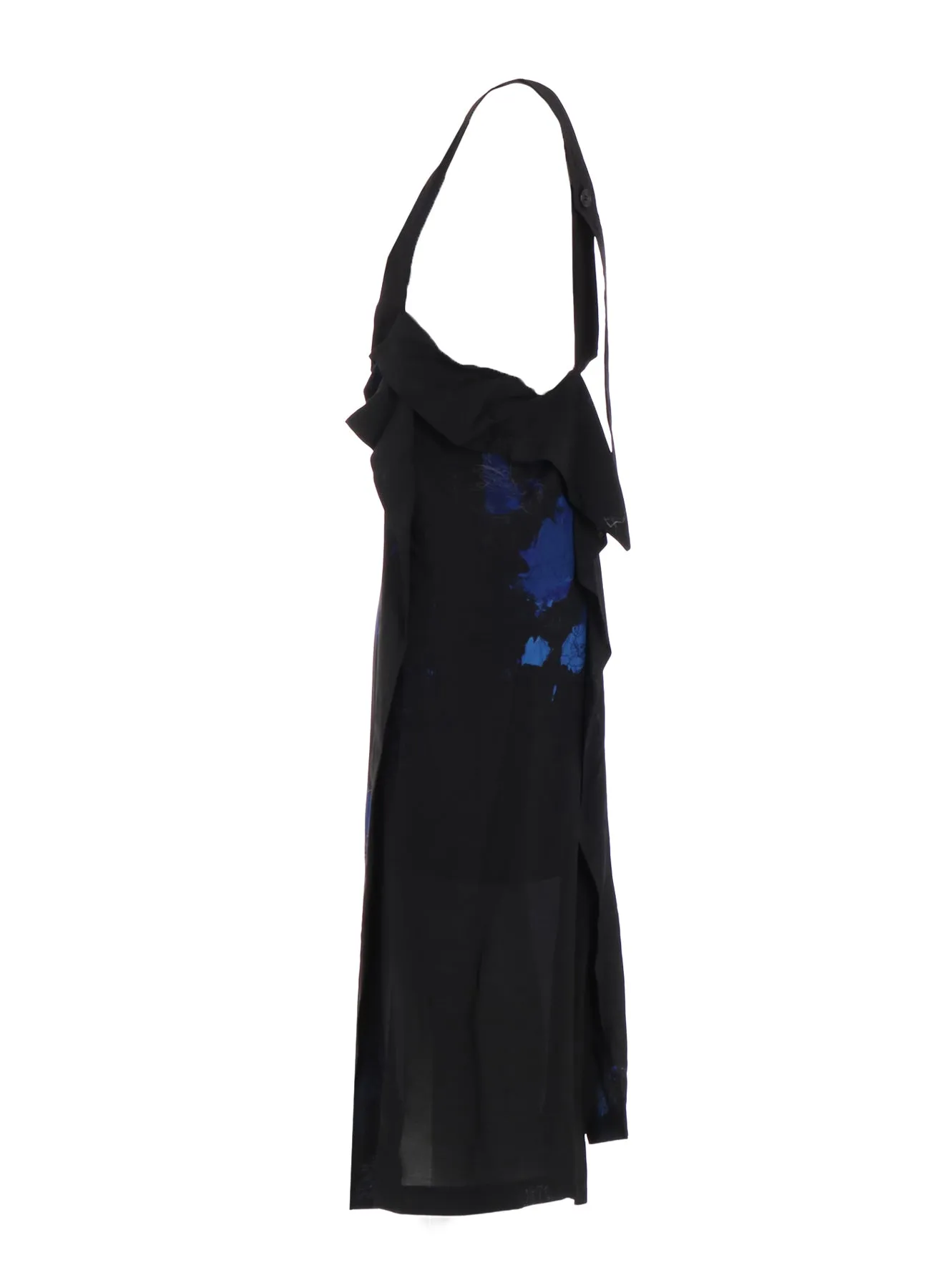 CU/LAWN FLOWER SKETCH PRINT JUMPER SKIRT sold by Yohji Yamamoto product image thumbnail 3