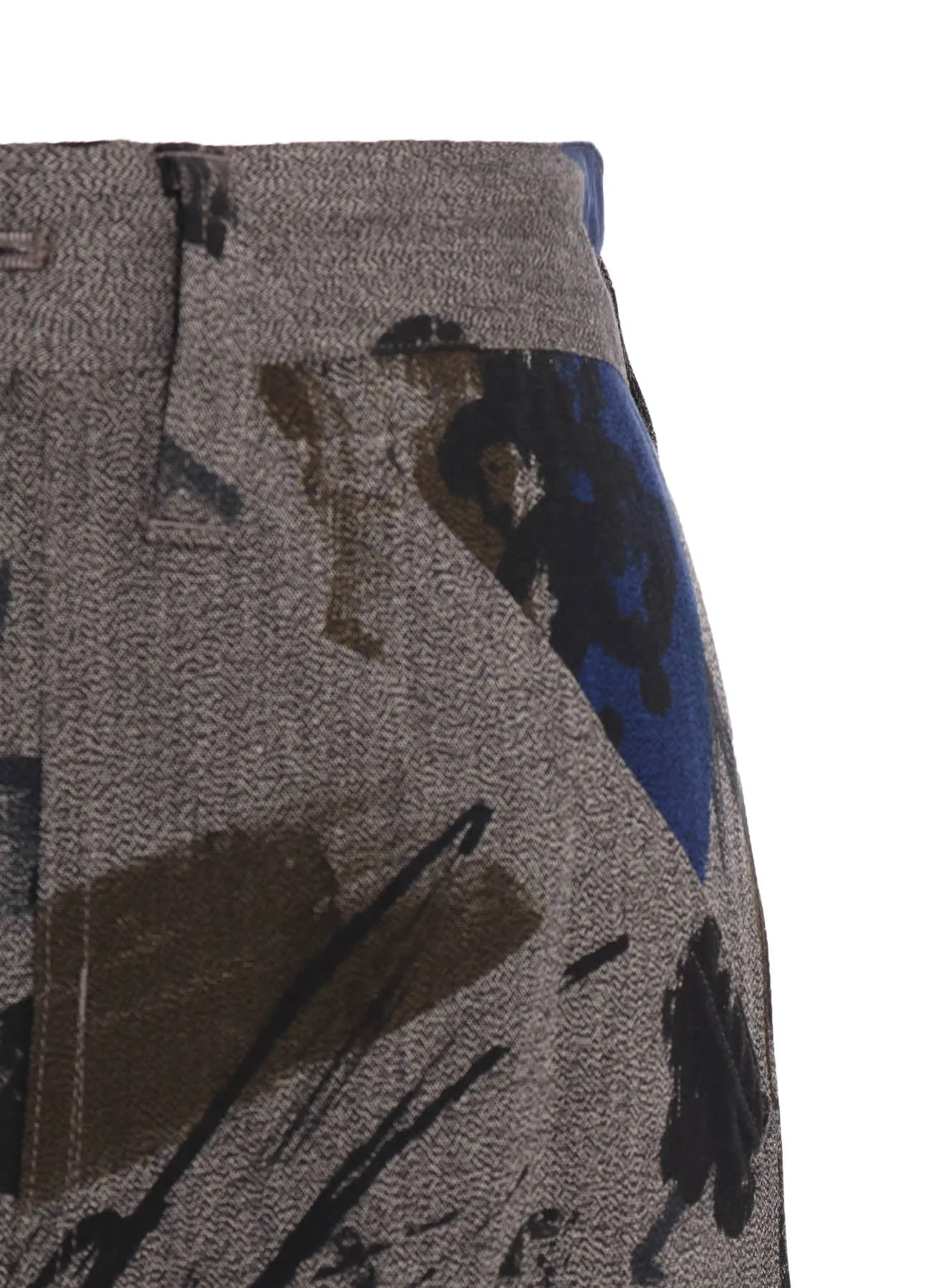 HEATHER POLKA DOT WORK PANTS sold by Yohji Yamamoto product image thumbnail 5