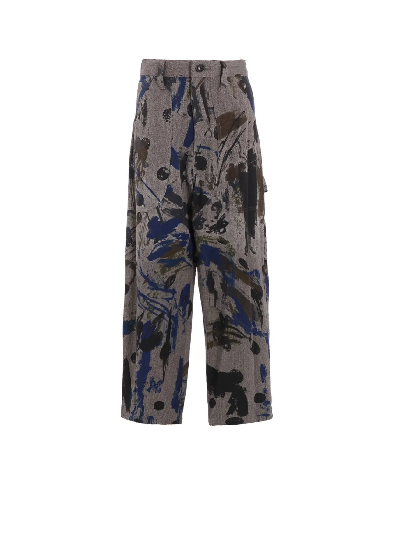 HEATHER POLKA DOT WORK PANTS sold by Yohji Yamamoto
