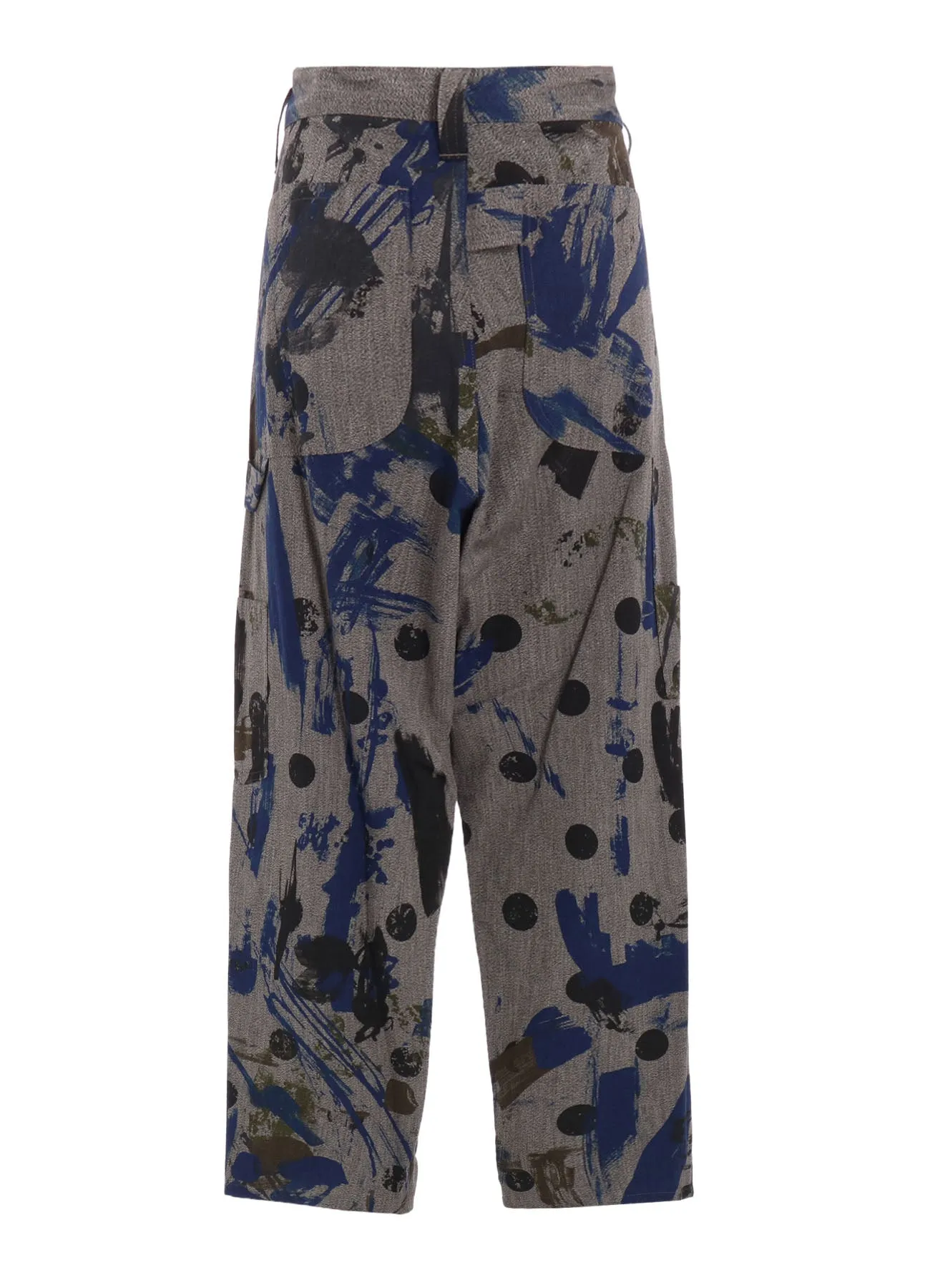 HEATHER POLKA DOT WORK PANTS sold by Yohji Yamamoto product image thumbnail 4