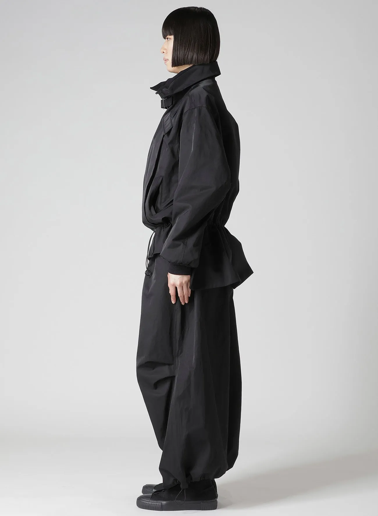 Ny/C TWILL SHIRRING DETAIL JACKET sold by Yohji Yamamoto product image thumbnail 4
