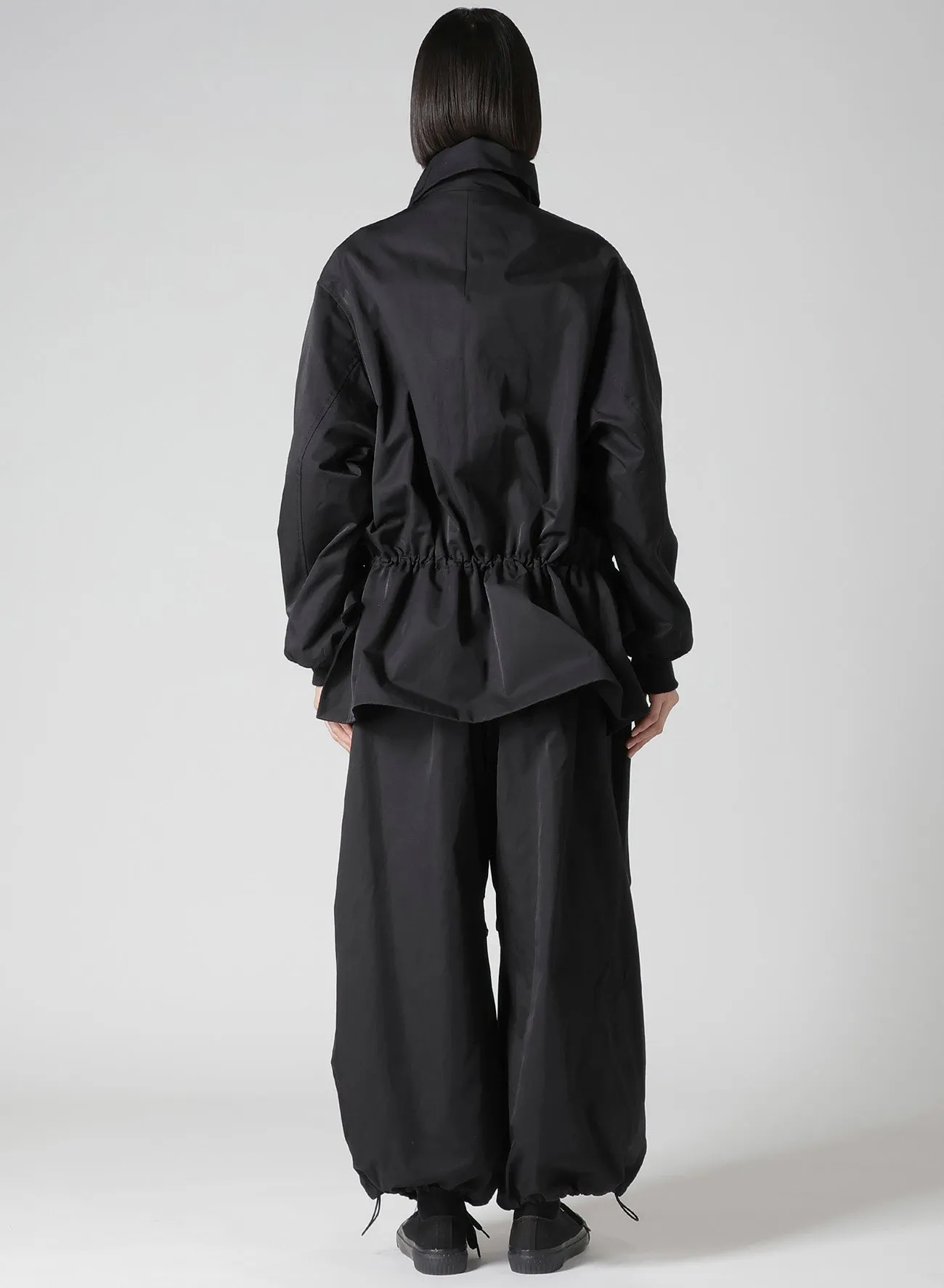 Ny/C TWILL SHIRRING DETAIL JACKET sold by Yohji Yamamoto product image thumbnail 5