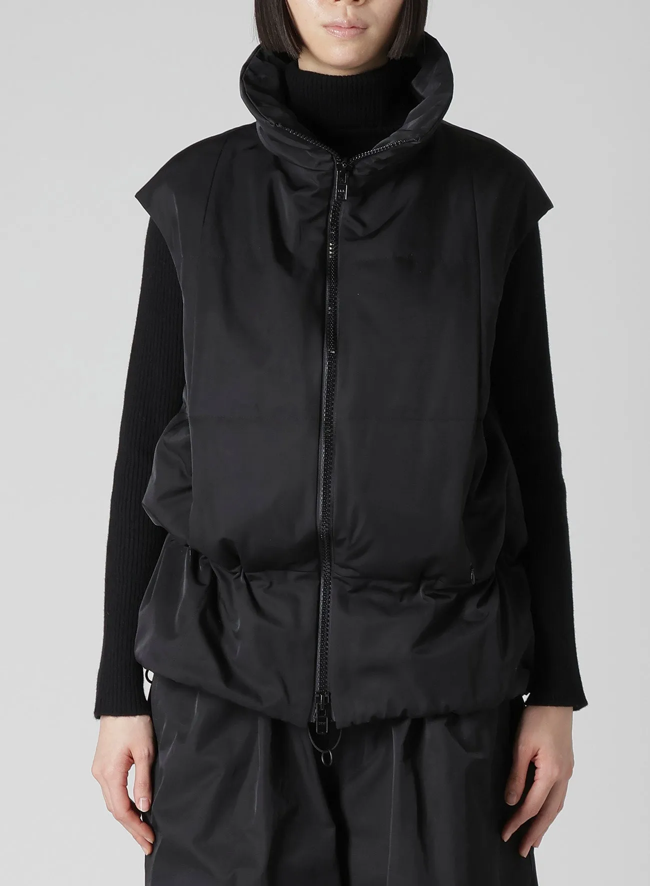 Ny/C TWILL PADDED VEST sold by Yohji Yamamoto product image thumbnail 2