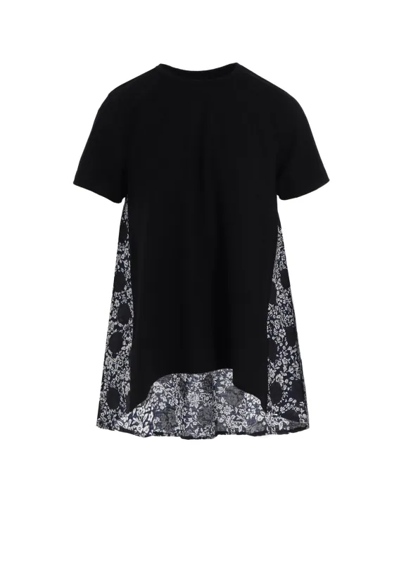 COTTON RIPPLE PRINT SWITCHING SHIRT made by Yohji Yamamoto