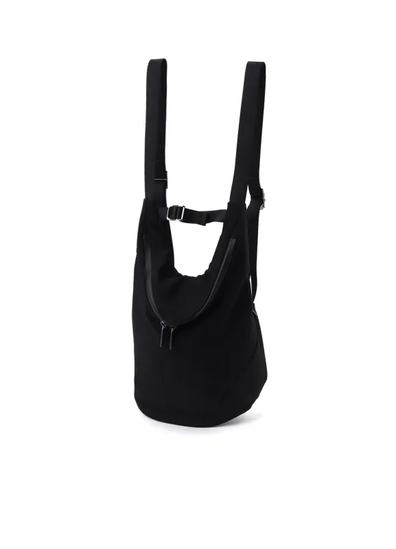 WOOL GABARDINE TAPE MINI BAGPACK made by Yohji Yamamoto