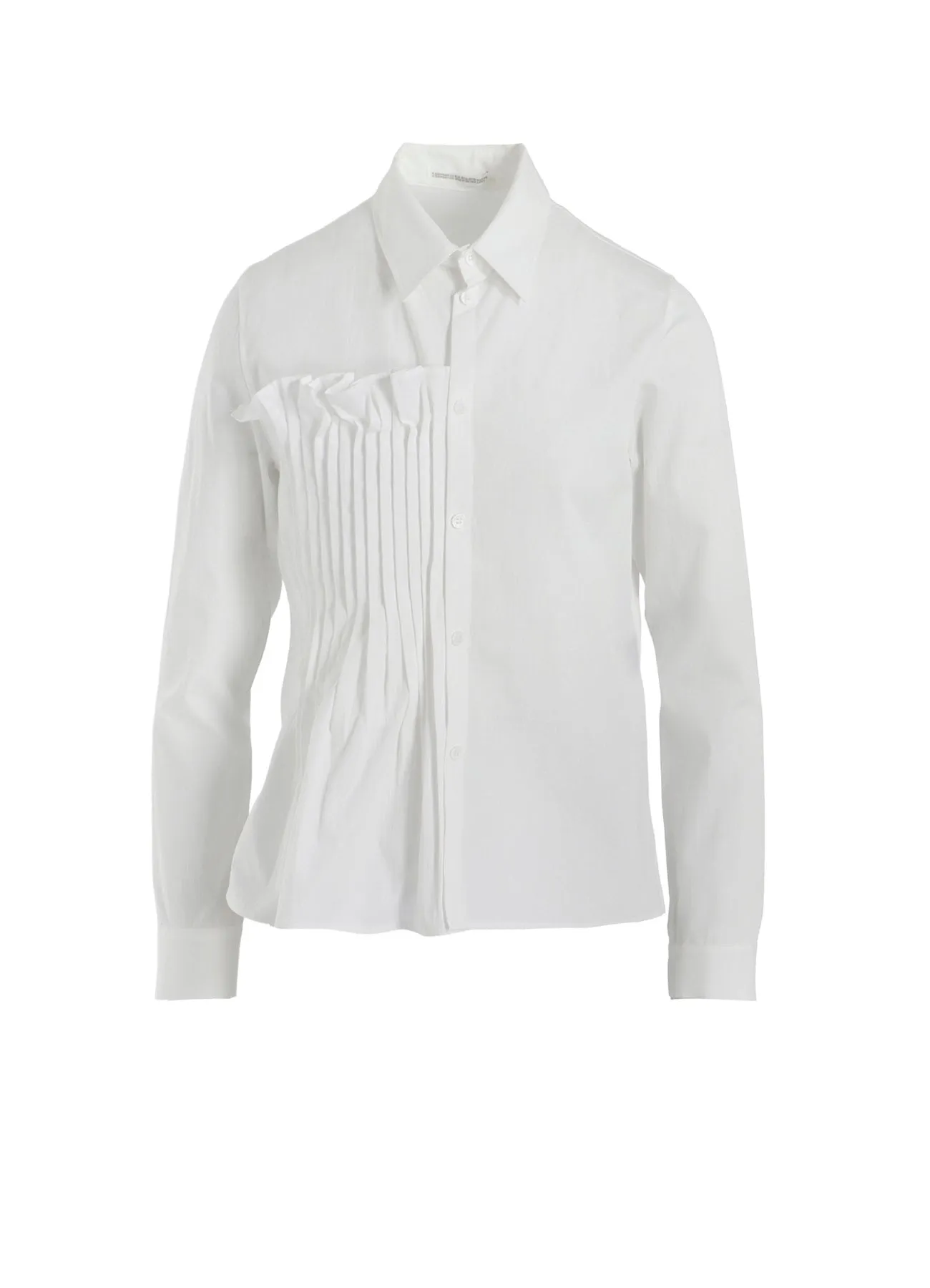 COTTON BROAD R FRONT PINTUCK BLOUSE sold by Yohji Yamamoto